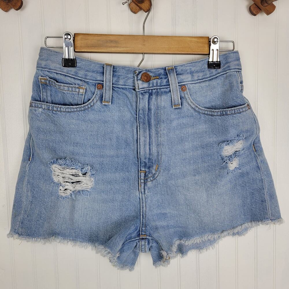 Madewell The Mom Jean Short Size 26